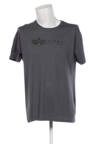 Ανδρικό t-shirt Alpha Industries, Μέγεθος XL, Χρώμα Γκρί, Τιμή 28,87 €