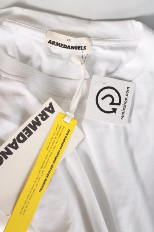 Pánske tričko  Armedangels, Veľkosť XXL, Farba Biela, Cena  27,43 €
