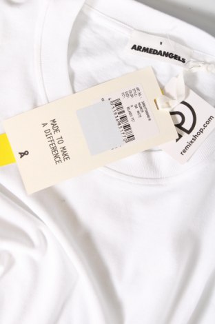 Herren T-Shirt Armedangels, Größe M, Farbe Weiß, Preis 28,87 €