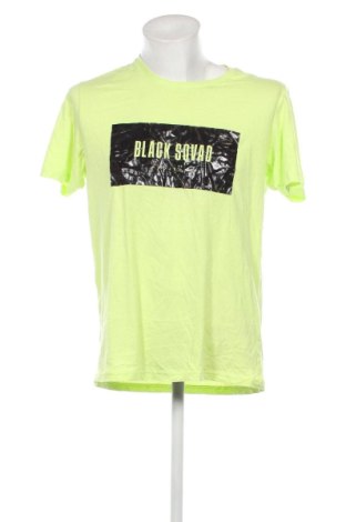 Herren T-Shirt Black Squad, Größe L, Farbe Gelb, Preis € 8,60