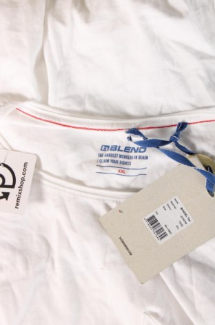 Ανδρικό t-shirt Blend, Μέγεθος XXL, Χρώμα Λευκό, Τιμή 9,03 €