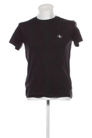 Herren T-Shirt Calvin Klein Jeans, Größe XXS, Farbe Schwarz, Preis 19,85 €