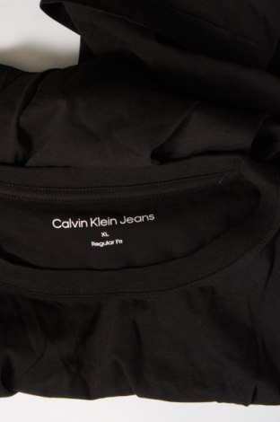Herren T-Shirt Calvin Klein Jeans, Größe XL, Farbe Schwarz, Preis € 17,00