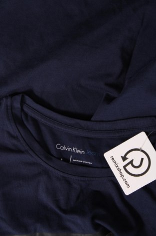 Pánske tričko  Calvin Klein Jeans, Veľkosť L, Farba Modrá, Cena  20,61 €