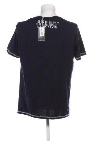 Ανδρικό t-shirt Camp David, Μέγεθος XL, Χρώμα Μπλέ, Τιμή 28,87 €