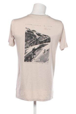 Ανδρικό t-shirt Columbia, Μέγεθος M, Χρώμα  Μπέζ, Τιμή 30,36 €