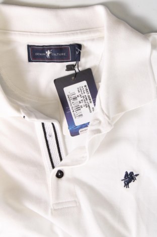 Ανδρικό t-shirt Denim Culture, Μέγεθος M, Χρώμα Λευκό, Τιμή 15,98 €