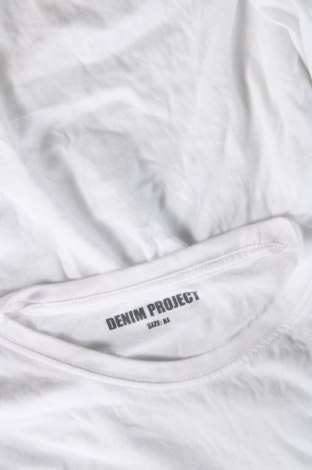 Pánske tričko  Denim Project, Veľkosť XL, Farba Biela, Cena  7,94 €