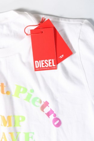 Herren T-Shirt Diesel, Größe M, Farbe Weiß, Preis € 107,73