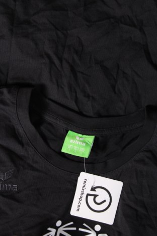 Ανδρικό t-shirt Erima, Μέγεθος L, Χρώμα Μαύρο, Τιμή 8,04 €