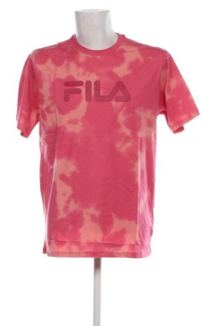 Męski T-shirt FILA, Rozmiar XL, Kolor Różowy, Cena 149,27 zł