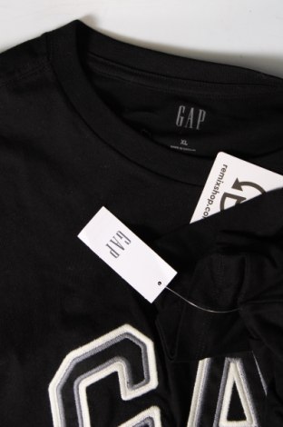 Мъжка тениска Gap, Размер XL, Цвят Черен, Цена 40,00 лв.