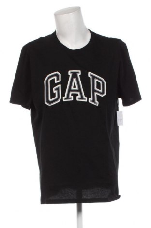 Ανδρικό t-shirt Gap, Μέγεθος XL, Χρώμα Μαύρο, Τιμή 15,47 €
