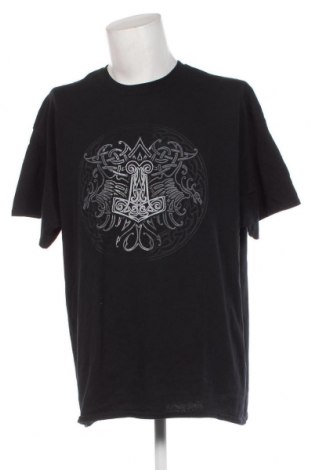 Ανδρικό t-shirt Gildan, Μέγεθος XXL, Χρώμα Μαύρο, Τιμή 8,04 €