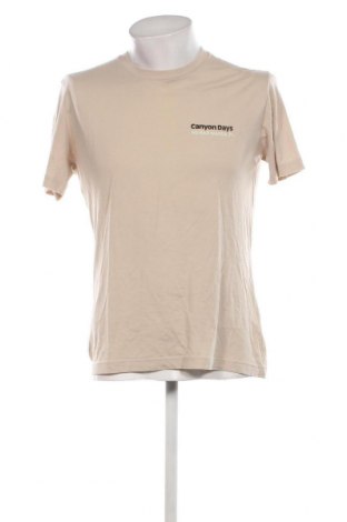 Tricou de bărbați H&M, Mărime S, Culoare Bej, Preț 19,90 Lei