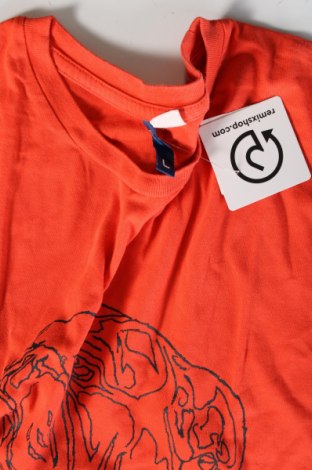 Ανδρικό t-shirt H&M Divided, Μέγεθος L, Χρώμα Πορτοκαλί, Τιμή 6,67 €