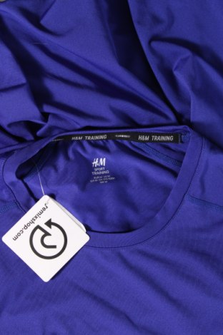 Herren T-Shirt H&M Sport, Größe M, Farbe Blau, Preis € 9,05