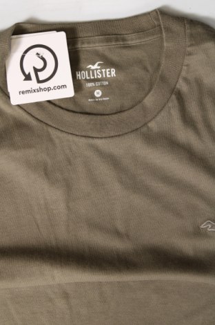 Мъжка тениска Hollister, Размер M, Цвят Зелен, Цена 18,60 лв.
