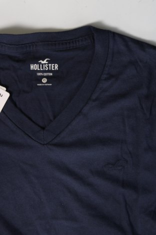 Ανδρικό t-shirt Hollister, Μέγεθος XS, Χρώμα Μπλέ, Τιμή 7,19 €