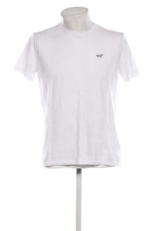 Ανδρικό t-shirt Hollister, Μέγεθος L, Χρώμα Λευκό, Τιμή 11,99 €