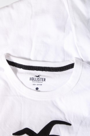 Herren T-Shirt Hollister, Größe S, Farbe Weiß, Preis € 15,98
