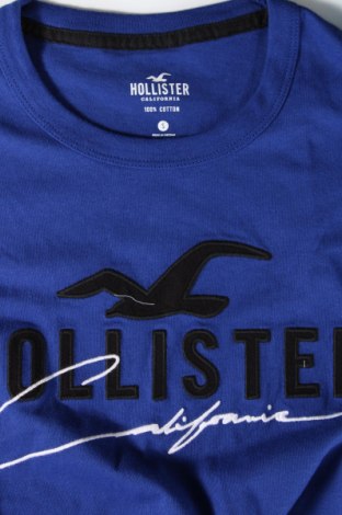 Мъжка тениска Hollister, Размер S, Цвят Син, Цена 31,00 лв.