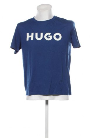 Męski T-shirt Hugo Boss, Rozmiar M, Kolor Niebieski, Cena 303,86 zł