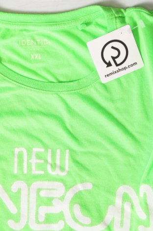 Herren T-Shirt Identic, Größe XXL, Farbe Grün, Preis 8,60 €