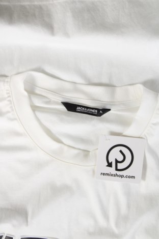 Ανδρικό t-shirt Jack & Jones, Μέγεθος S, Χρώμα Λευκό, Τιμή 10,83 €