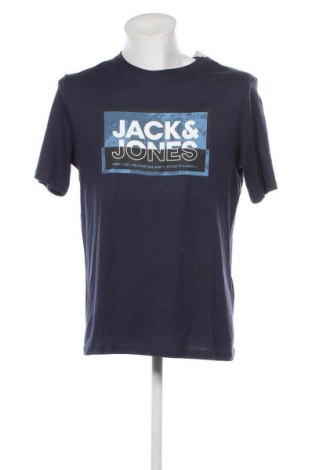 Ανδρικό t-shirt Jack & Jones, Μέγεθος L, Χρώμα Μπλέ, Τιμή 15,16 €