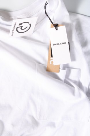 Ανδρικό t-shirt Jack & Jones, Μέγεθος M, Χρώμα Λευκό, Τιμή 21,65 €