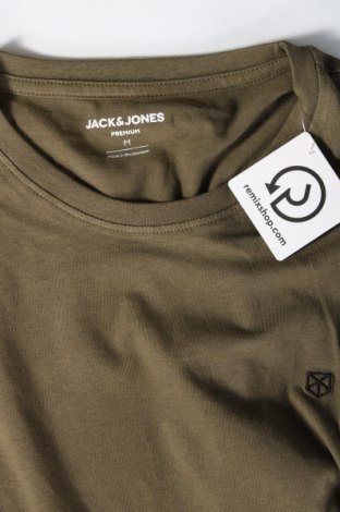 Мъжка тениска Jack & Jones PREMIUM, Размер M, Цвят Зелен, Цена 17,05 лв.