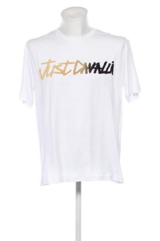Pánské tričko  Just Cavalli, Velikost M, Barva Bílá, Cena  1 652,00 Kč