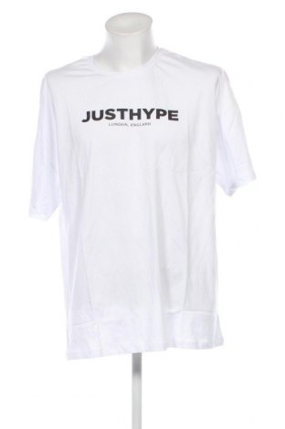 Herren T-Shirt Just Hype, Größe XXL, Farbe Weiß, Preis € 11,19