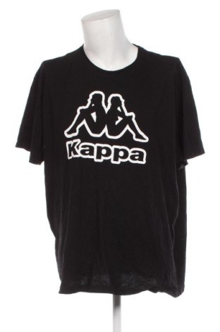 Tricou de bărbați Kappa, Mărime 5XL, Culoare Negru, Preț 52,63 Lei