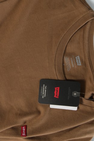 Мъжка тениска Levi's, Размер M, Цвят Кафяв, Цена 53,20 лв.