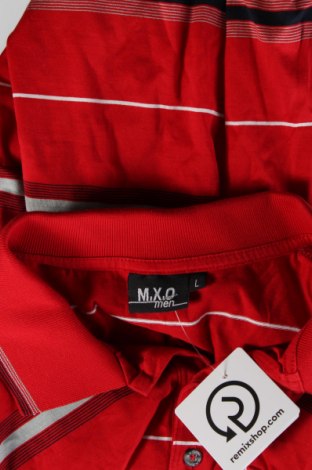 Męski T-shirt M.X.O, Rozmiar L, Kolor Czerwony, Cena 41,58 zł