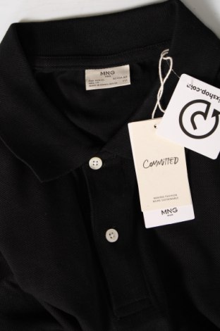 Ανδρικό t-shirt Mango, Μέγεθος XL, Χρώμα Μαύρο, Τιμή 20,62 €
