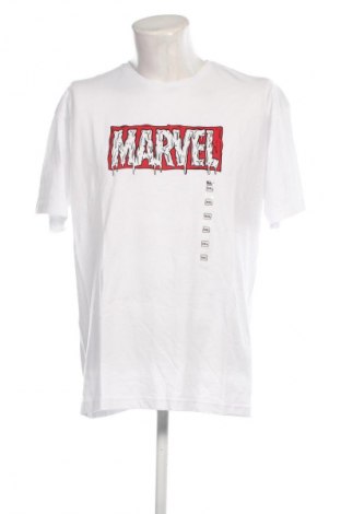 Tricou de bărbați Marvel, Mărime XXL, Culoare Alb, Preț 101,97 Lei