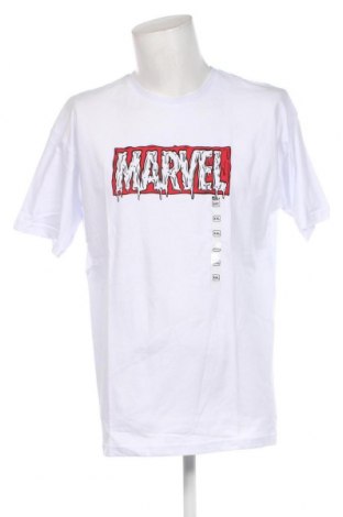 Мъжка тениска Marvel, Размер XXL, Цвят Бял, Цена 23,25 лв.
