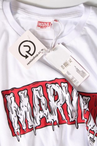 Herren T-Shirt Marvel, Größe XL, Farbe Weiß, Preis 7,99 €