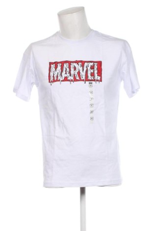 Мъжка тениска Marvel, Размер M, Цвят Бял, Цена 31,00 лв.