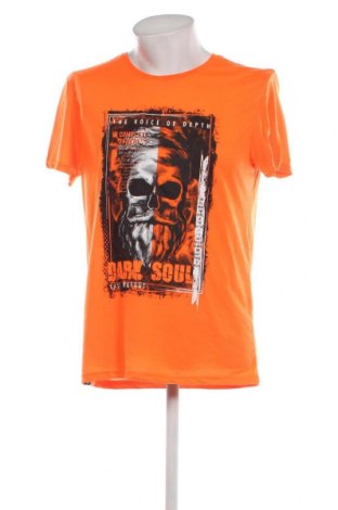 Herren T-Shirt Much More, Größe L, Farbe Orange, Preis € 9,05