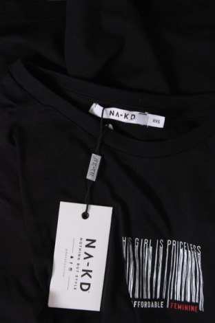 Herren T-Shirt NA-KD, Größe XXS, Farbe Schwarz, Preis € 6,39