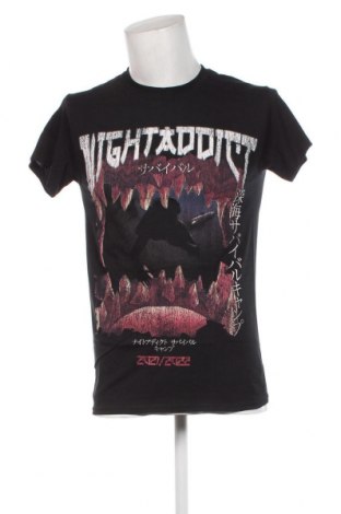 Ανδρικό t-shirt NIGHT ADDICT, Μέγεθος XS, Χρώμα Μαύρο, Τιμή 8,79 €
