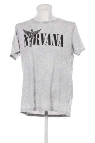 Herren T-Shirt Nirvana, Größe XXL, Farbe Grau, Preis € 9,74