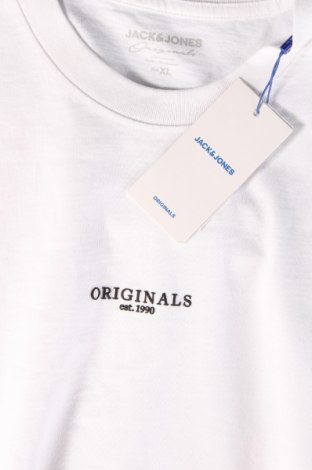 Tricou de bărbați Originals By Jack & Jones, Mărime XL, Culoare Alb, Preț 71,38 Lei