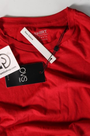 Ανδρικό t-shirt Oviesse, Μέγεθος L, Χρώμα Κόκκινο, Τιμή 7,57 €