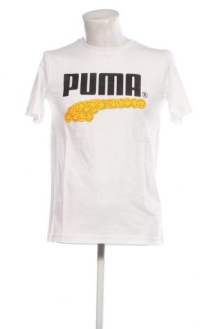 Мъжка тениска PUMA, Размер S, Цвят Бял, Цена 62,00 лв.