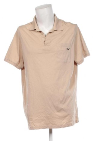 Ανδρικό t-shirt PUMA, Μέγεθος XXL, Χρώμα  Μπέζ, Τιμή 16,70 €